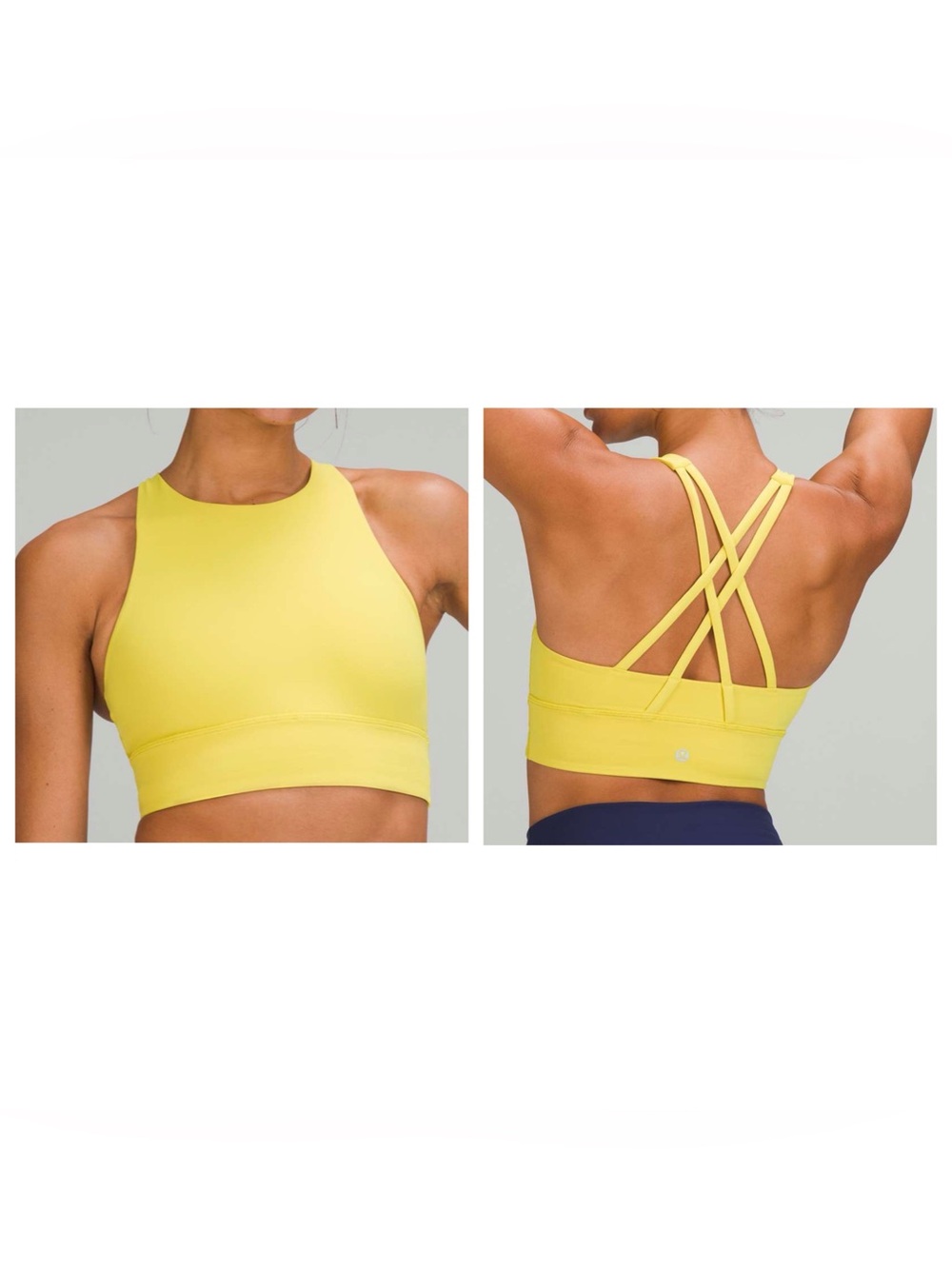 Lululemon Energy High-Neck Longline
Bra *Medium Support. 4 Soleil